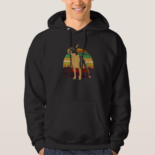 Boston Terrier-hondenras 52 Hoodie (Voorkant)