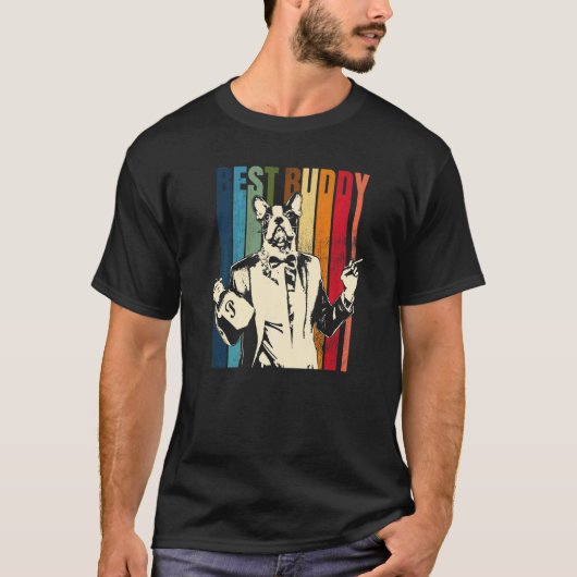 Boston Terrier-hondenras  82 T-shirt (Voorkant)