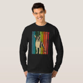 Boston Terrier-hondenras 95 T-shirt (Voorkant volledig)