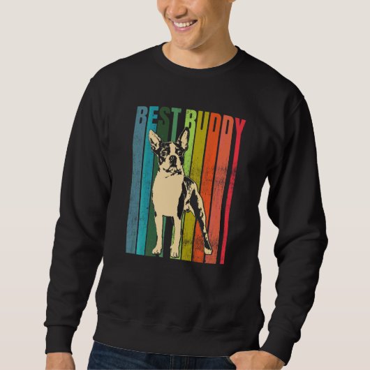 Boston Terrier-hondenras 95 Trui (Voorkant)