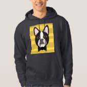 Boston Terrier Hoodie (Voorkant)