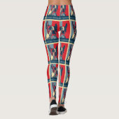 Boston Terrier Hope Geïnspireerd Leggings (Achterkant)