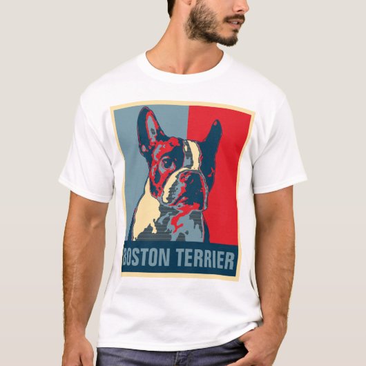 Boston Terrier Hope Geïnspireerd T-shirt (Voorkant)