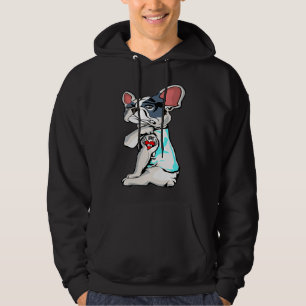 Boston Terrier I Love Mam Tattoo Hoodie