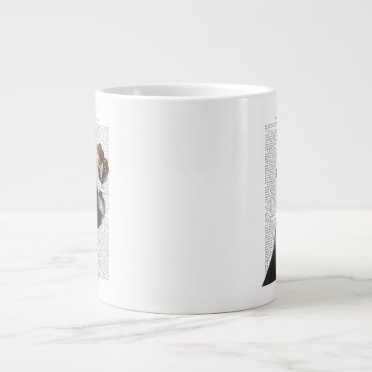 Boston Terrier Ice Cream Grote Koffiekop (Voorkant)