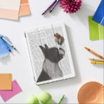 Boston Terrier Ice Cream iPad Pro Cover<br><div class="desc">Boston Terrier Ice Cream van FabFunky. Hij is uitgerust met een Boston Terrier-ijsje op zijn neus tegen een achtergrond van een boekpagina. | 191979D</div>