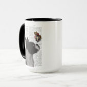 Boston Terrier Ice Cream Mok (Voorkant links)