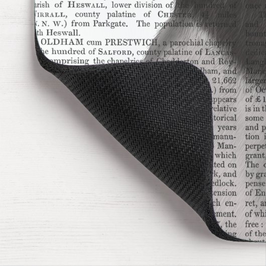 Boston Terrier Ice Cream Muismat (Hoek)