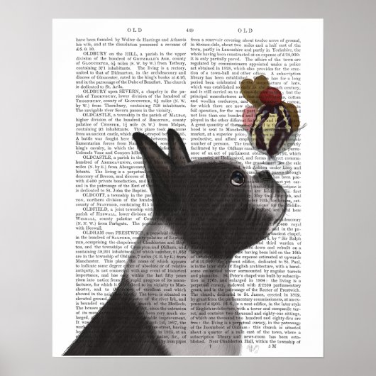 Boston Terrier Ice Cream Poster (Voorkant)