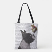 Boston Terrier Ice Cream Tote Bag (Achterkant)