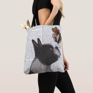 Boston Terrier Ice Cream Tote Bag