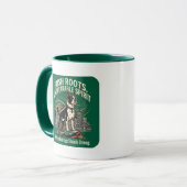 Boston Terrier Ierse Erfgoed Trots Mok (Voorkant links)