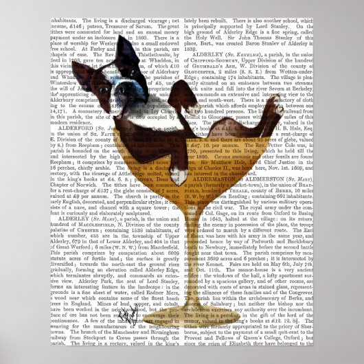 Boston Terrier in Cocktail Glass Poster (Voorkant)