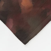 Boston Terrier in de herfst laat Herfst inspireren Fleece Deken (Hoek)