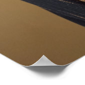 Boston Terrier in Pinstripe Suit and Sunglasses Poster (Hoek)