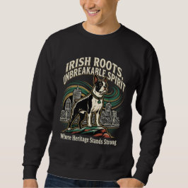Boston Terrier Irish Heritage Pride Trui