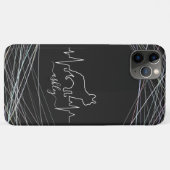 Boston Terrier is Hartslag Cool Minimaal Hond Lief Case-Mate iPhone Case (Achterkant (horizontaal))