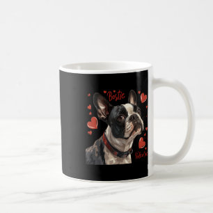 Boston Terrier Is Mijn Valentijn Schattige Huisdie Koffiemok