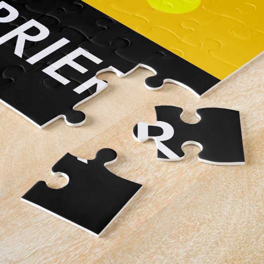 Boston Terrier Jigzaag Puzzles Legpuzzel (Zijkant)