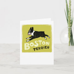 Boston Terrier Kaart