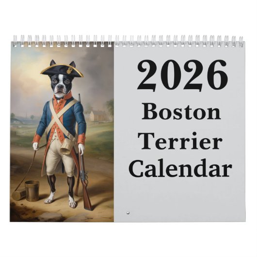 Boston Terrier Kalender (Hoes)