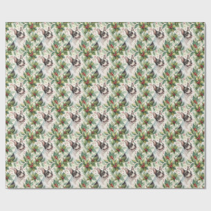 Boston Terrier Kerst Inpakpapier