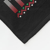 Boston Terrier Kerstboom Decoraties Hondenliefde Fleece Deken (Hoek)