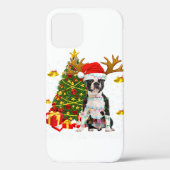 Boston Terrier kerstlampjes — kerstkerstmis Pa Case-Mate iPhone Case (Achterkant)