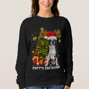 Boston Terrier kerstlampjes — kerstkerstmis Pa Trui