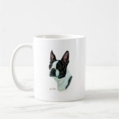 Boston Terrier Koffiemok (Links)
