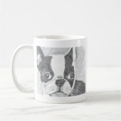 Boston Terrier Koffiemok (Links)
