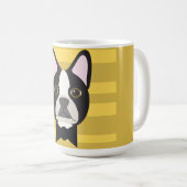 Boston Terrier Koffiemok (Voorkant rechts)