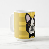 Boston Terrier Koffiemok (Voorkant links)