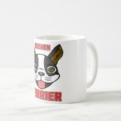 Boston Terrier Koffiemok (Voorkant rechts)