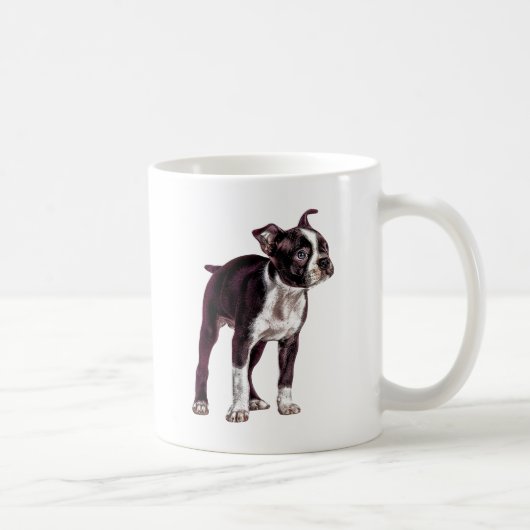 Boston Terrier Koffiemok (Rechts)