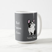 Boston terriër koffiemok (Voorkant rechts)