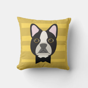 Boston Terrier Kussen