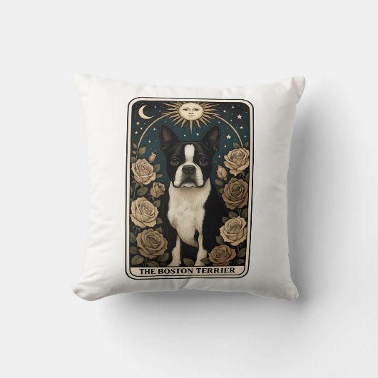 Boston Terrier Kussen (Voorkant)