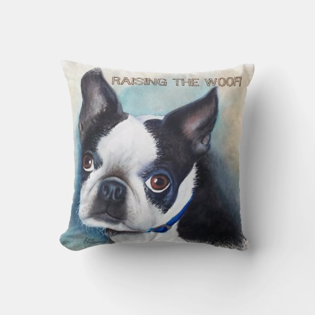 BOSTON TERRIER KUSSEN (Voorkant)