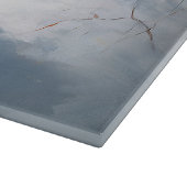 Boston Terrier Laat het sneeuwen Kerstmis Snijplank (Hoek)