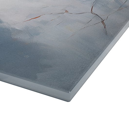 Boston Terrier Laat het sneeuwen Kerstmis Snijplank (Hoek)