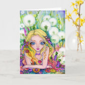 Boston Terrier - lege kaart (Gele Bloem)