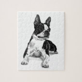 Boston Terrier Legpuzzel (Verticaal)