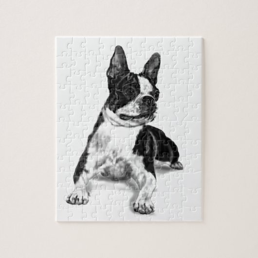 Boston Terrier Legpuzzel (Verticaal)