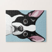 Boston Terrier Legpuzzel (Horizontaal)