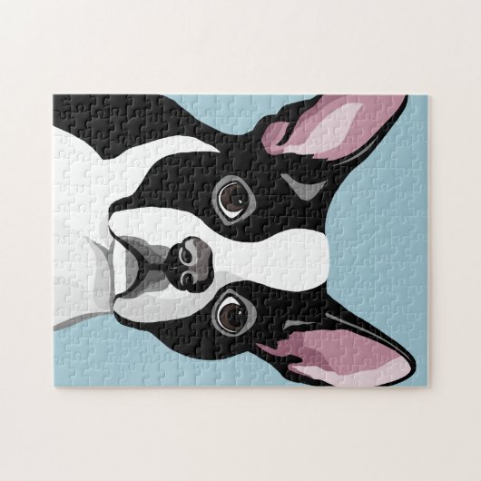 Boston Terrier Legpuzzel (Horizontaal)