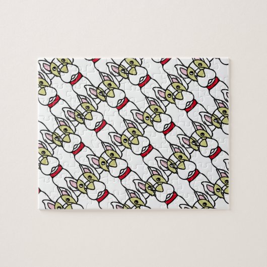 Boston Terrier Legpuzzel (Horizontaal)