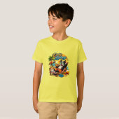 Boston Terrier Leven Gemakkelijk Leven T-shirt (Voorkant volledig)