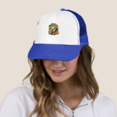 Boston Terrier Leven Gemakkelijk Leven Trucker Pet (In situ)