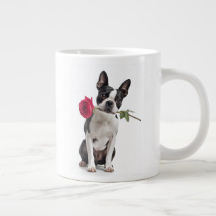 Boston Terrier Liefde Grote Koffiekop